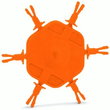 2022-100 Wago Träger mit 6 Kodierstiften zur Kodierung der Federleisten orange Produktbild Additional View 1 S