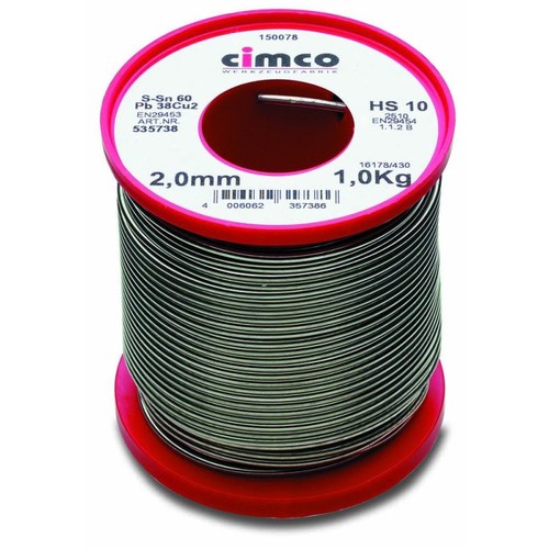 150076 Cimco ELEK.LOT S 60 % 2   MM  500 G Produktbild Additional View 1 L