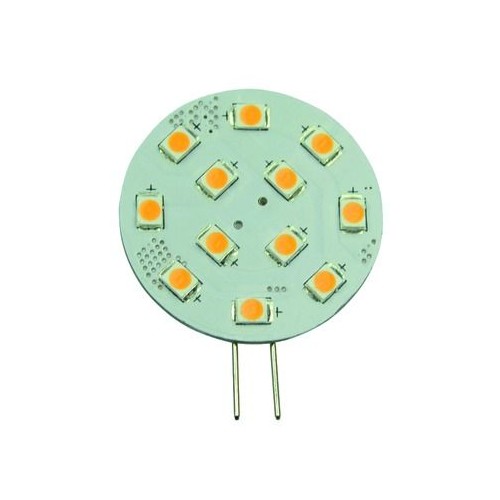 33820 Scharnberger+H. LED Leuchtmittel 12SMD Modul Ø30mm G4 10 30VDC 10 18VAC  Produktbild Additional View 2 L