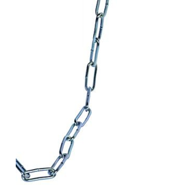 990089 Houben Rundstahlkette, galvanisch verzinkt Ø 3mm, C30 30m Bund, DIN 5686 Produktbild