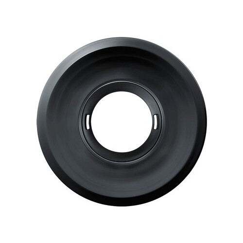 EP10428098 Esylux Cover LARGE FLAT series ROUND BLACK    Beschreibung:  Ab Produktbild Additional View 2 L