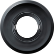 EP00007279 Esylux Cover FLAT series ROUND BLACK cover    Beschreibung:  Abm Produktbild Additional View 2 S