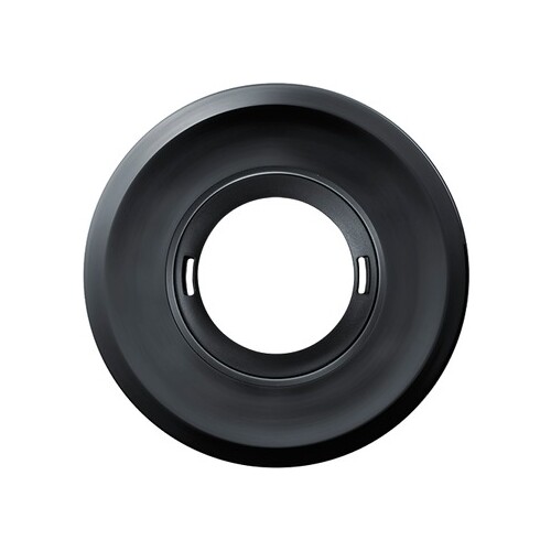 EP00007279 Esylux Cover FLAT series ROUND BLACK cover    Beschreibung:  Abm Produktbild Additional View 2 L