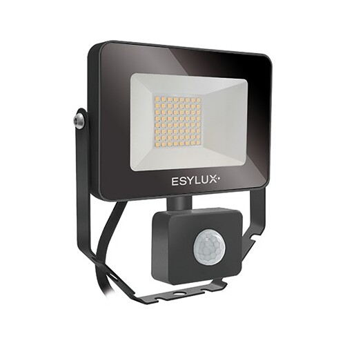 EL10810817 Esylux AFL BASIC LED  10W 3K BK  LED Strahler 10 W  Beschreibung: Ko Produktbild Additional View 2 L