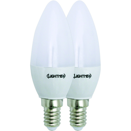 LM85902 LightMe (LIGHTME) LED 2er Pack Candle 3W-250lm-E14/827 Produktbild front M