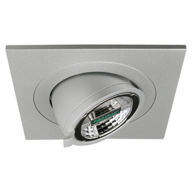 MT76804 Megaman MT MALCOLM Einbau eckig GU10-silber-o.LM Produktbild front M