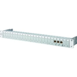 130920-E Metz Connect E DATmodul 24x8(8) 1HE Patchf.Cat.6A lichtgrau RAL7035 Produktbild 2 S