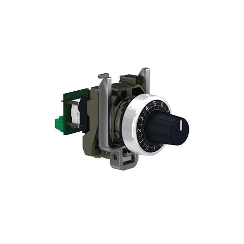 XB4BD912R10K Schneider E. XB4 KOPF UND POTENTIOMETER R10K Produktbild Front View L