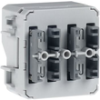 80141500 Berker BERKER KNX W.1 Taster BA 2fach mit Mittelstellung IP55 AP Produktbild Additional View 2 S