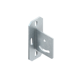 192205 Niedax KUGH 50 Schraubkopfplatte für Profil U 50x22mm, horizontal, verst Produktbild front M