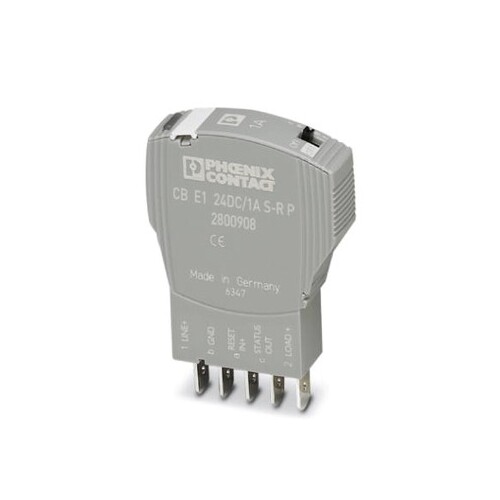 2800908 Phoenix CB E1 24DC/1A S R P Elektronischer Geräteschutzschalter Produktbild Additional View 4 L