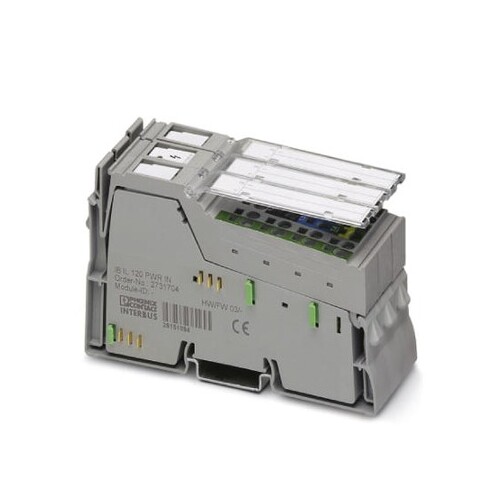 2861454 Phoenix IB IL 120 PWR IN PAC Inline-Klemme Produktbild Additional View 3 L