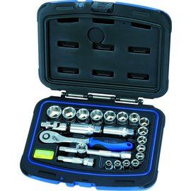 50840301583 Heyco 3/8 Steckschlüsselgarnitur, 23-teilig Produktbild front M