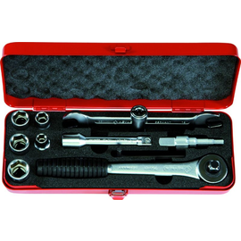 50780809580 Heyco 1/2 Steckschlüsselgarnitur Sanitär, 10-tlg. Produktbild front M