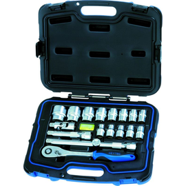 50851301583 Heyco 1/2 Steckschlüsselgarnitur, 18-tlg. Produktbild front M