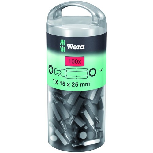 05072449001 Wera 100 Bits in 25 mm Länge, in Großpackung Produktbild Additional View 3 L