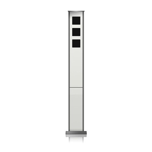 K33AP TCS K3 Leersäule 1,30 m für 3 AMI freistehend Produktbild Front View L