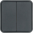 30553545 Berker BERKER KNX W.1 Wippe für Taster BA 2fach grau Produktbild Additional View 2 S
