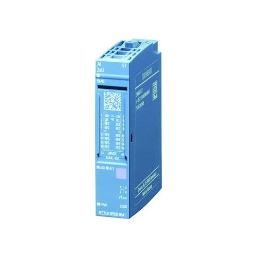 6ES7134-6FB00-0BA1 Siemens ET 200SP, AI 2XU STANDARD, VPE 1 Produktbild Additional View 4 L