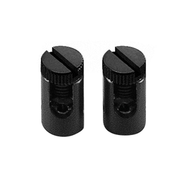 186350 SLV EINSPEISER, für TENSEO Niedervolt Seilsystem, schwarz, 2 Stück Produktbild front M