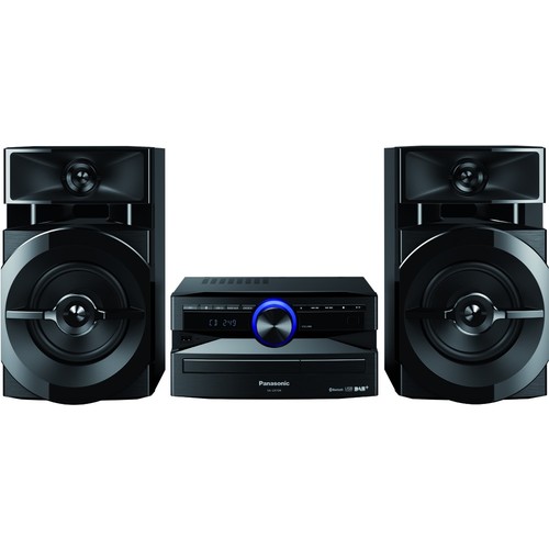 SC-UX104EG-K Panasonic CD System 300 W, Bluetooth, DAB+ Produktbild Front View L