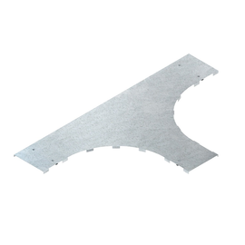 966608 Niedax WTRDV 200 F Deckel für T Stück, Breite 204 mm mit Drehriegel Produktbild front M