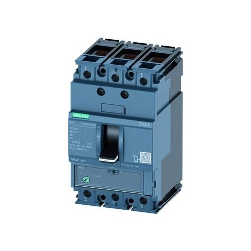 3VA1163-4EE36-0AA0 Siemens MCCB_IEC_BG160_63A_3P_36KA_TM_ ATFM Produktbild Back View L