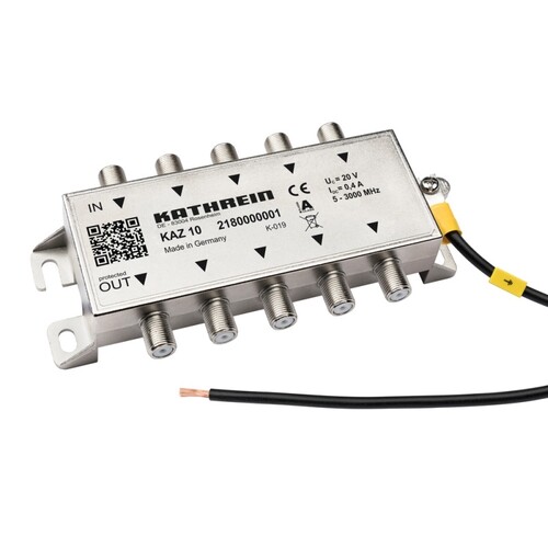 2180000001 Kathrein KAZ 10 5 fach Überspannungsschutz, 5 2400 MHz, F Ansc Produktbild Front View L