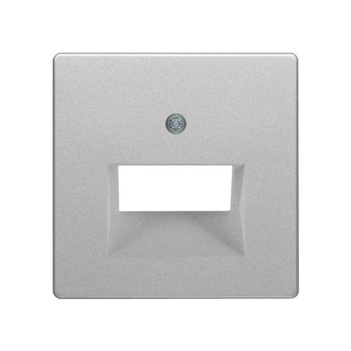 14096084 Berker BERKER Q.x Zentralstück für Datendose 2fach alu samt Produktbild Additional View 2 L