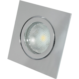 MT75212 Megatron MT DECOCLIC Einbauring eckig 68mm Aluminium matt Produktbild front M