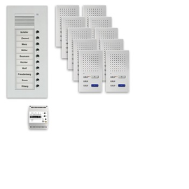 PPUF10-EN/02 TCS pre:pack10 bestehend aus Audio Außenstation Serie PUK 10 Tas Produktbild front M