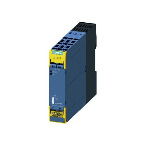 3SK1111-2AB30 Siemens SIRIUS SICHERHEITSSCHALTGERAET STD R3+1 Produktbild Additional View 2 L