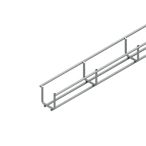 909209 Niedax GR 40.040 Gitterrinne, U förmig, 40x40 mm, d=3,5 mm Produktbild Front View L