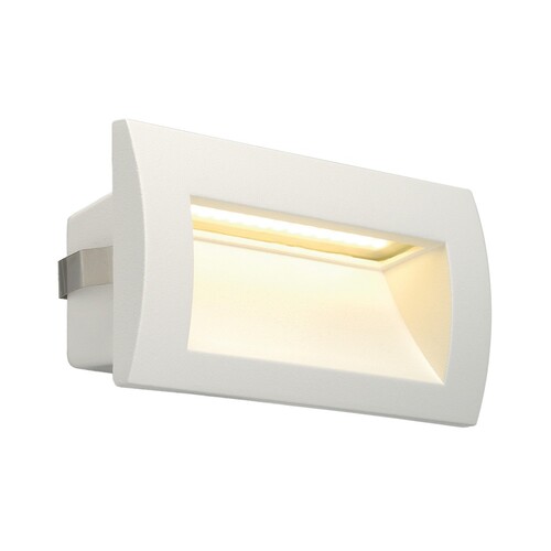 233621 SLV DOWNUNDER OUT LED M Wand einbauleuchte, weiss Produktbild Front View L