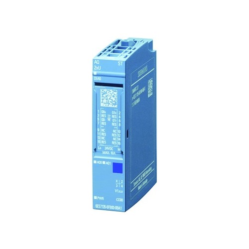 6ES7135-6FB00-0BA1 Siemens ET 200SP, AQ 2XU STANDARD, VPE 1 Produktbild Additional View 4 L