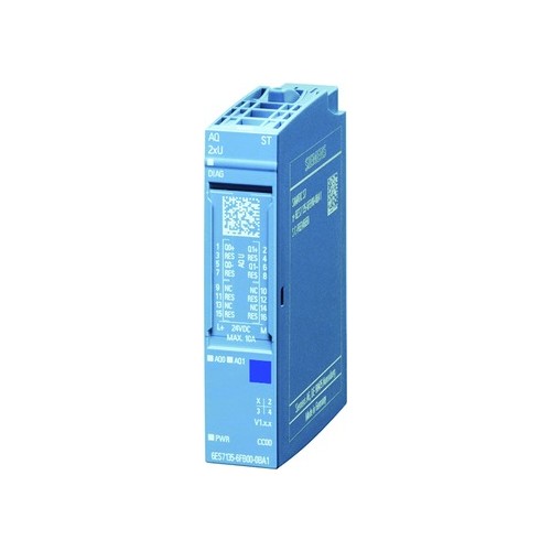 6ES7135-6FB00-0BA1 Siemens ET 200SP, AQ 2XU STANDARD, VPE 1 Produktbild Additional View 4 L