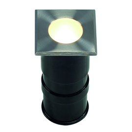 228342 SLV POWER TRAIL LITE square,Edelstahl 316, 1W LED, 3000K,IP67 Produktbild front M