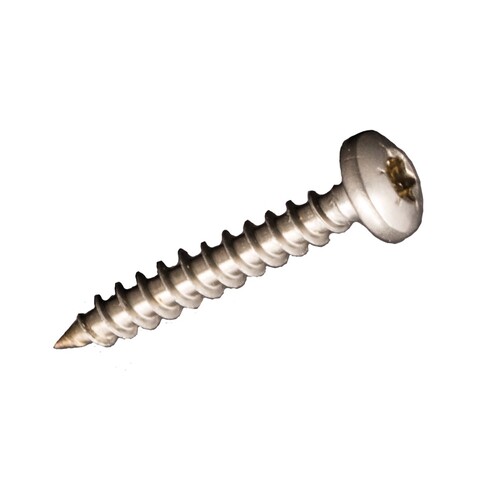 12410159 Eltropa Spanplattenschraube Pan Head, Torx, Edelstahl A2 4,5 x 40 Produktbild Front View L
