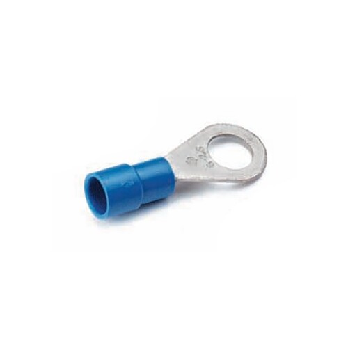 2810682 Eltropa Ringkabelschuh blau 1,5-2,5qmm M5 isoliert (810492) Produktbild Front View L