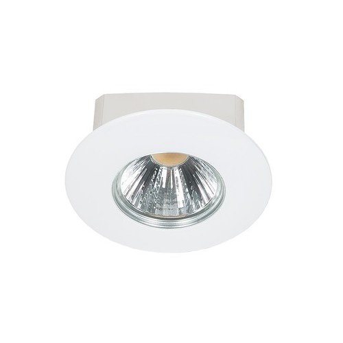 2810825 Eltropa EFR 50682 LED 8W 3000K IP44 Einbaustrahler weiß-matt Produktbild Front View L
