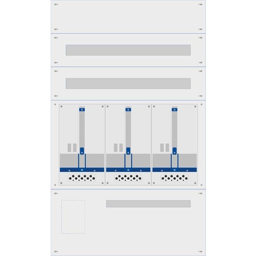 EC5S1 ERA Zählerverteilereinsatz Salzburg, bxhxt=696x1150x155mm, Metall Produktbild Additional View 2 L