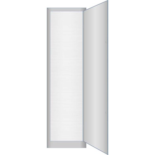SSB9-400 ERA STANDSCHRANK MIT TÜR BXHXT= 576X2050X400MM Produktbild Additional View 2 L