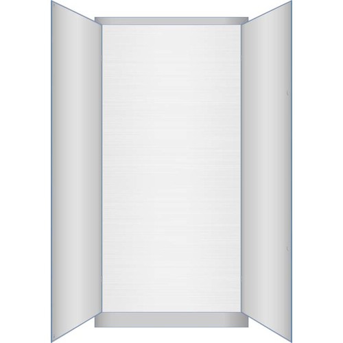 SSD9-500 ERA STANDSCHRANK MIT TÜR BXHXT= 1016X2050X500MM Produktbild Additional View 2 L