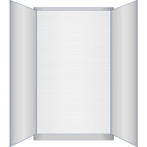 SSE9-400 Era Standschrank mit Tür bxhxt=1236x2050x400mm Produktbild Additional View 2 L