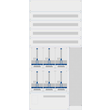 ED9SV ERA Zählerverteilereinsatz +Schwac hstromfeld bxhxt=916x1900x155mm Produktbild Additional View 2 S