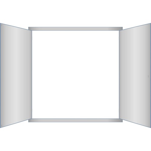 UE5 ERA UP-Rahmen mit Tür bxhxt=1230x125 0x60mm Produktbild Additional View 2 L