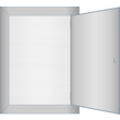 AA2+RW ERA AP-Rahmen mit Tür und Rückwan d bxhxt=446x600x180mm Produktbild Additional View 2 S
