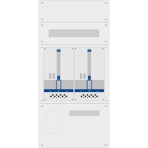 EB4S Era Zählerverteilereinsatz Sbg. bxhxt=476x1000x155mm Produktbild Additional View 2 L