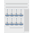 EE7SV ERA Zählerverteilereinsatz +Schwac hstromfeld bxhxt=1136x1500x155mm Produktbild Additional View 2 S