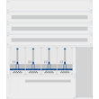 EE6SV ERA Zählerverteilereinsatz +Schwac hstromfeld bxhxt=1136x1300x155mm Produktbild Additional View 2 S